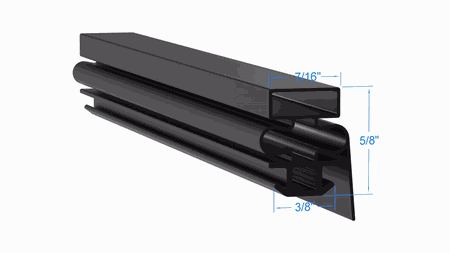 02-72407 by Strivide, Magnetic Gasket 25 1/2 x 26 1/2 Compatible with Master-Bilt 02-72407