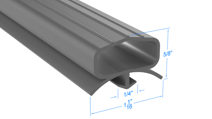 10310-29 by Strivide, Magnetic Gasket 15 x 25 3/8 Compatible with Silver King 10310-29