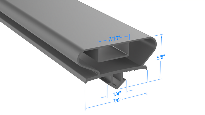 2A5192-18 by Strivide, Magnetic Gasket 8 5/16 x 28 7/8 Compatible with Hoshizaki 2A5192-18