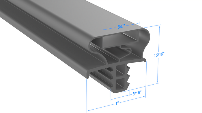 2A6996-11 by Strivide, Magnetic Gasket 21 1/2 x 24 3/4 Compatible with Hoshizaki 2A6996-11