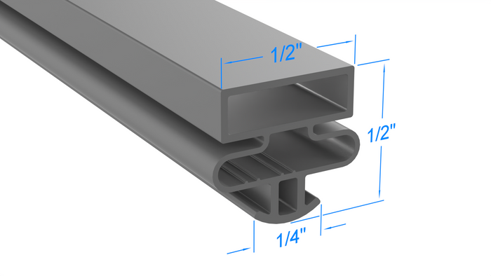 37-01182 by Strivide, Magnetic Gasket 30 x 63 Compatible with Master-Bilt 37-01182