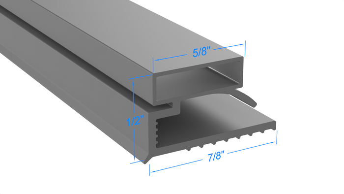 418-130-101-800 by Strivide, Magnetic Gasket 8 3/8 x 24 1/4 Compatible with Stanley Knight 418-130-101-800