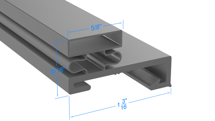 50247001 by Strivide, Magnetic Gasket 26 x 62 3/8 Compatible with Victory 50247001