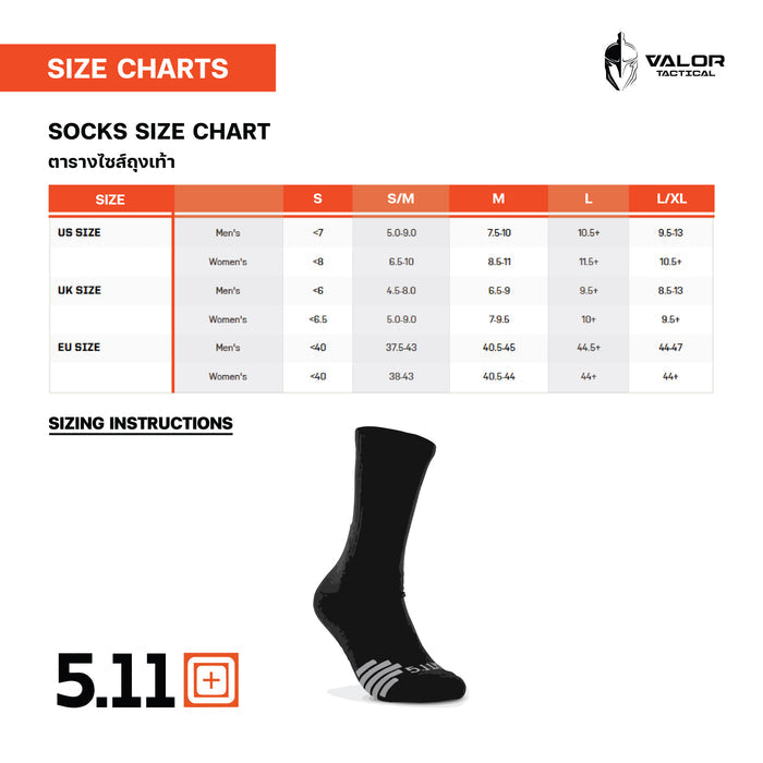 5.11 PT-R Plus Ankle Sock (3-Pack) - image 14