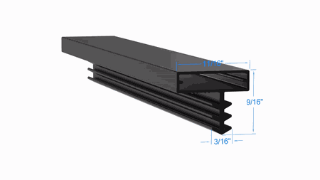 531332565 by Strivide, Magnetic Gasket 44 1/8 x 79 Compatible with Kolpak 531332565