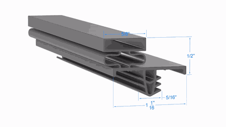 6125xlsh Delfield PART# 1702797 by Strivide 22 3/4 x 28 3/8 Compatible with Delfield 1702797