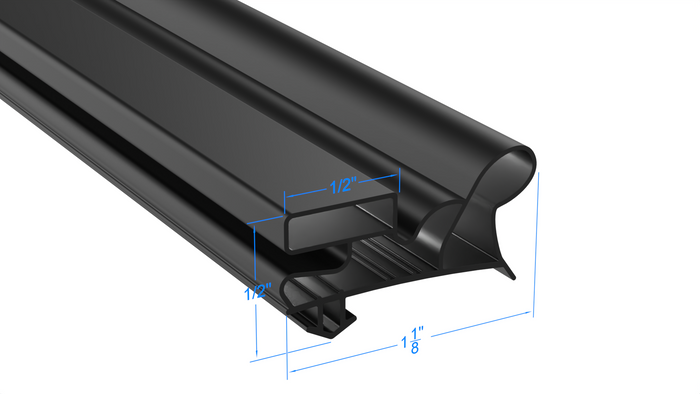 8616BSG1 by Strivide, Magnetic Gasket 29 3/8 x 65 13/16 Compatible with Styleline 8616BSG1