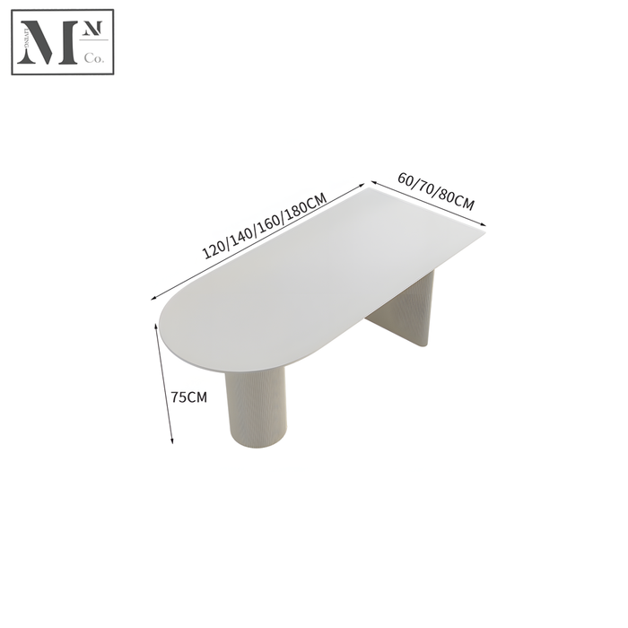 ATENZ Modern Sintered Stone Dining Table Bench