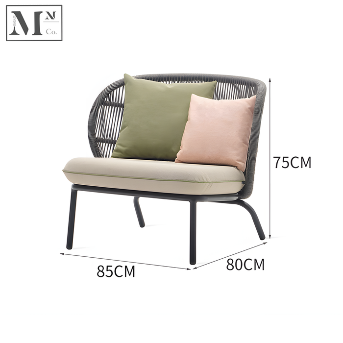 ATTICUS Outdoor Sofa in Rope Weave
