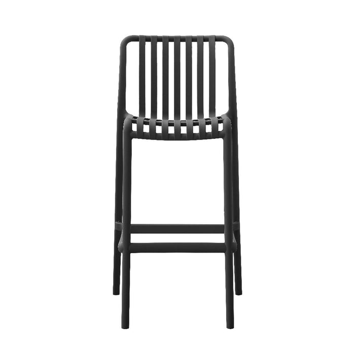 Bertioga Black Outdoor Barstool - Fab Habitat , Outdoor Furniture,