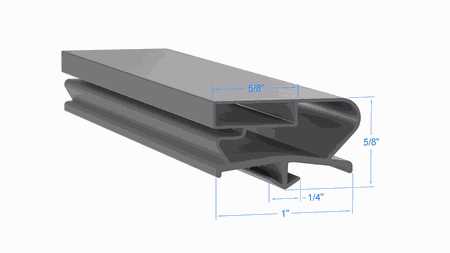 C32047-1 by Strivide, Magnetic Gasket 22 x 32 1/2 Compatible with Perlick C32047-1