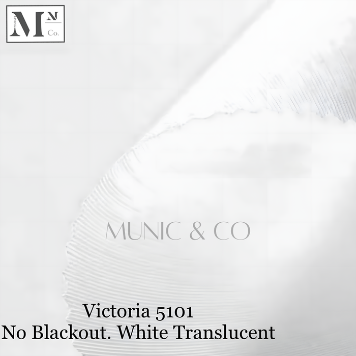 White Nylon 5102(Translucent/No blackout) / 0.5 - 1.0m / Less than 1.5 m