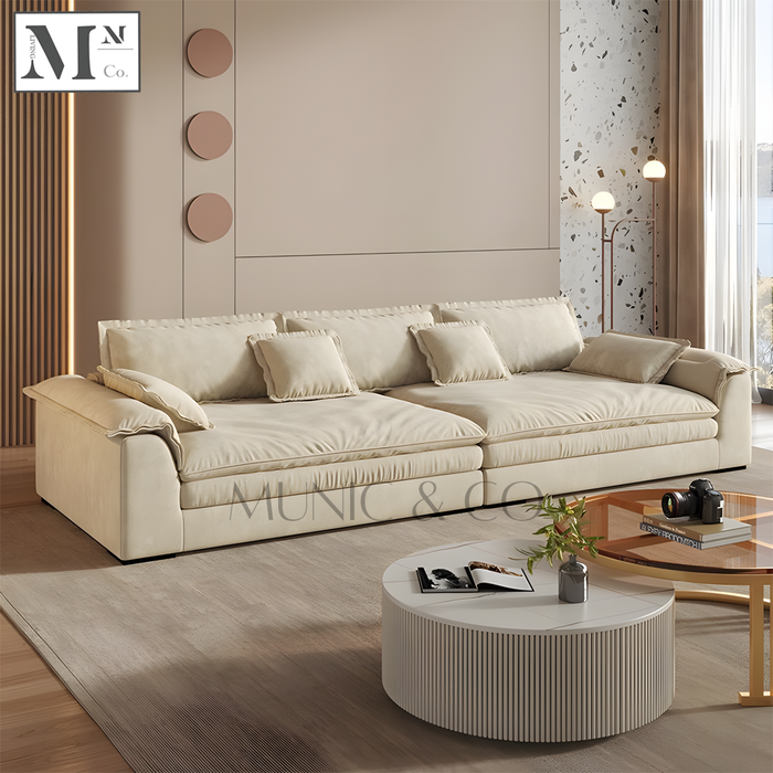 DERVIN Scratch-Resistance Fabric Sofa