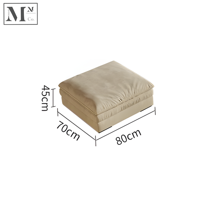 Ottoman (80L60W40H) / Cream