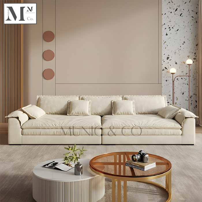 DERVIN Scratch-Resistance Fabric Sofa