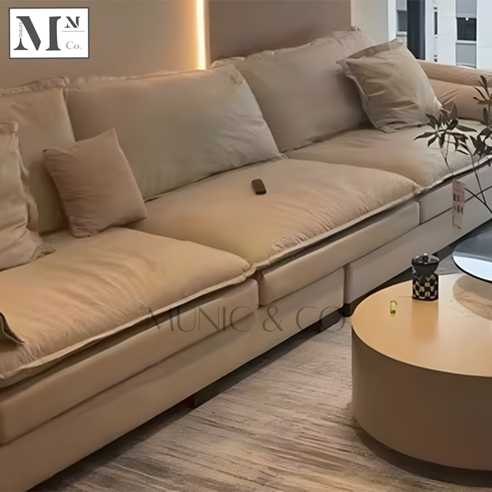 DERVIN Scratch-Resistance Fabric Sofa