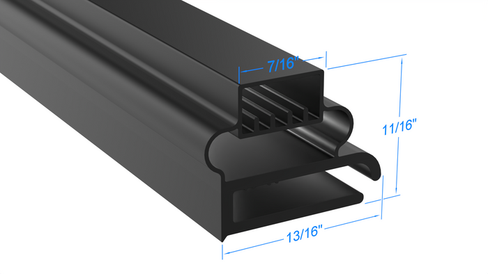 Door Delfield PART# 1702167 by Strivide 24 3/4 x 60 3/4 Compatible with Delfield 1702167