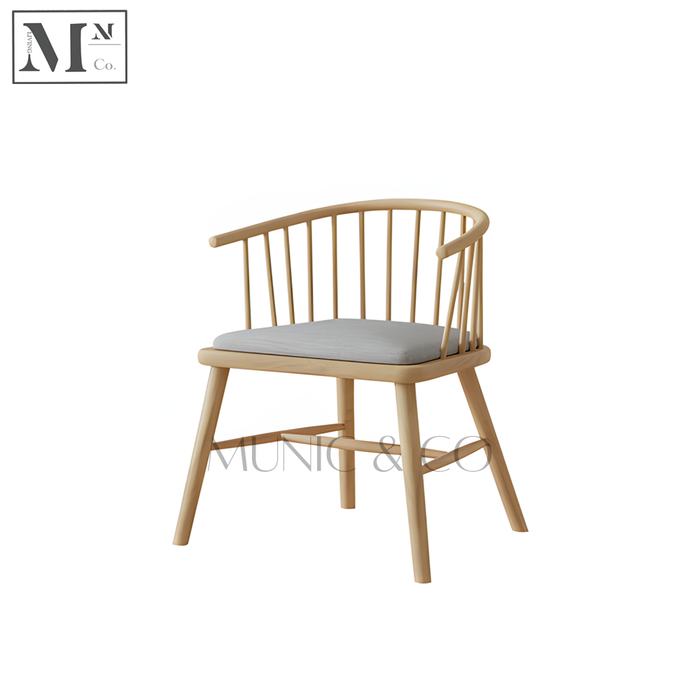 ECHO Japandi Wooden Chair