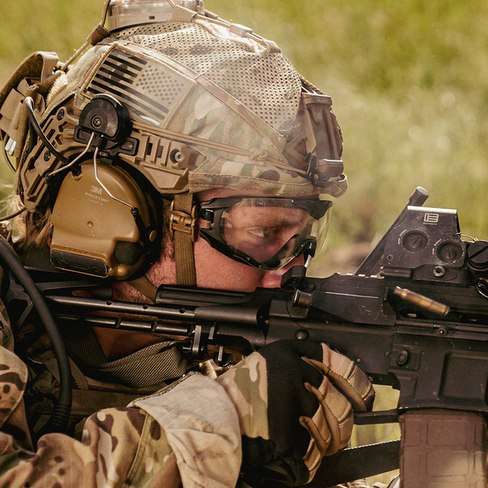 Edge Eyewear - Super 64 Shooting Goggles - side view