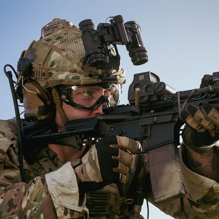 Edge Eyewear - Super 64 Shooting Goggles - back view