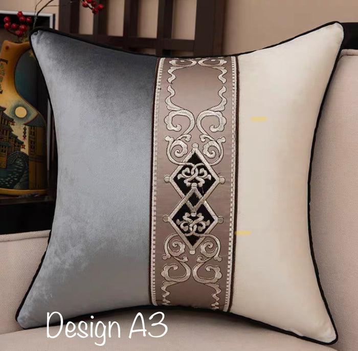 elleno designer and handcrafted cushions in set of 6.