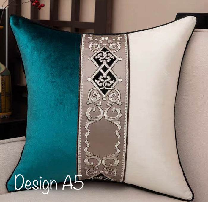 elleno designer and handcrafted cushions in set of 6.