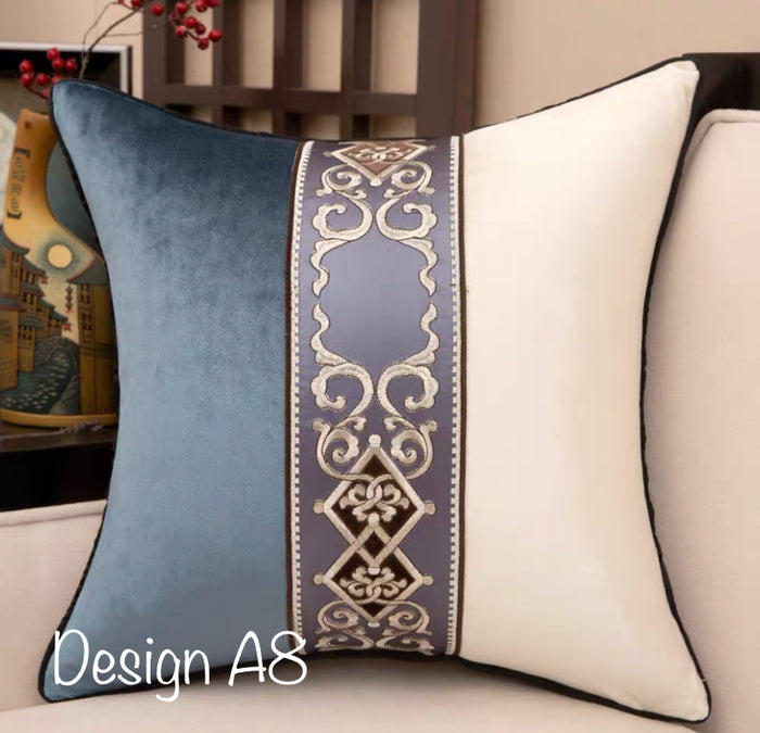 elleno designer and handcrafted cushions in set of 6.