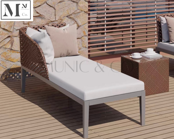 ELLEZ Outdoor Lounge Sofa in PE Rattan Weave