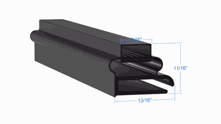 Full Delfield PART# 1702167 by Strivide 24 3/4 x 60 3/4 Compatible with Delfield 1702167