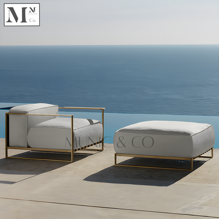 GISELLE Outdoor Sofa Series in Metal Frame