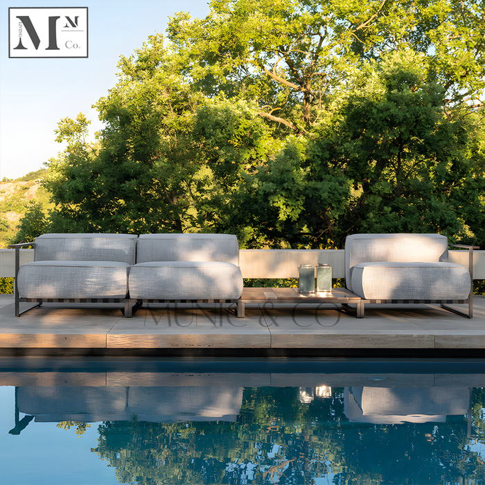 GISELLE Outdoor Sofa Series in Metal Frame