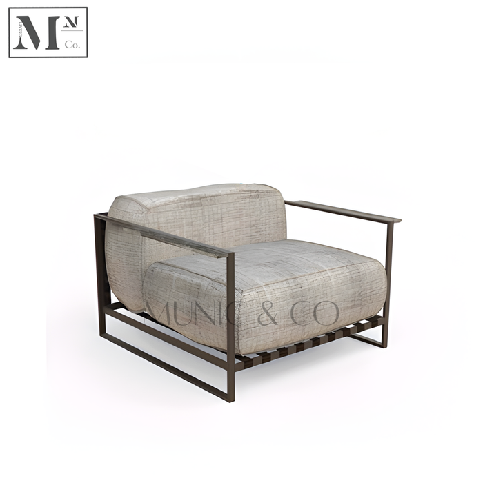 GISELLE Outdoor Sofa Series in Metal Frame