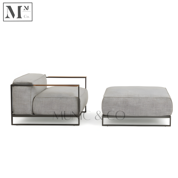 GISELLE Outdoor Sofa Series in Metal Frame