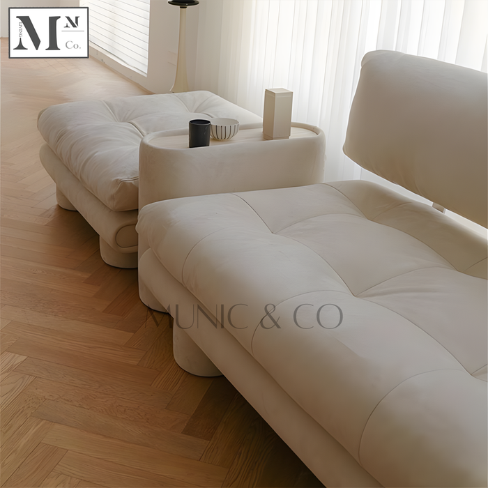 GRUNDEL Contemporary Sofa in Scratch Resistance Fabric