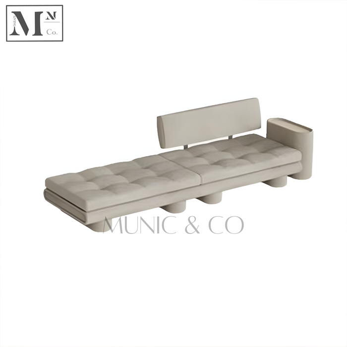 GRUNDEL Contemporary Sofa in Scratch Resistance Fabric