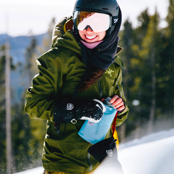 Hydrapak - Stow Flip Cap Bottle 1L - front view