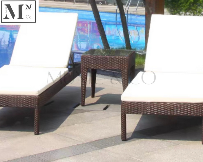 INEZ Outdoor Lounge Sofa in PE Rattan Weave