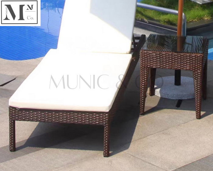 INEZ Outdoor Lounge Sofa in PE Rattan Weave
