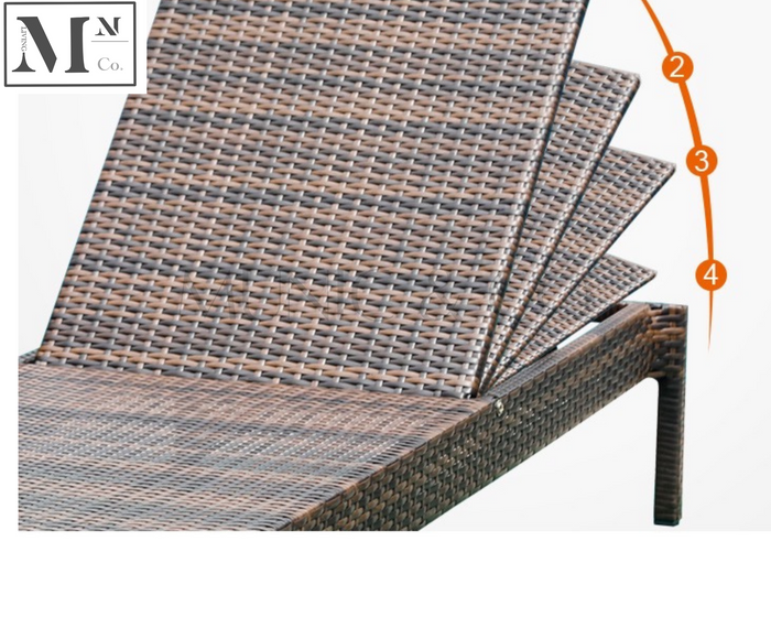 INEZ Outdoor Lounge Sofa in PE Rattan Weave