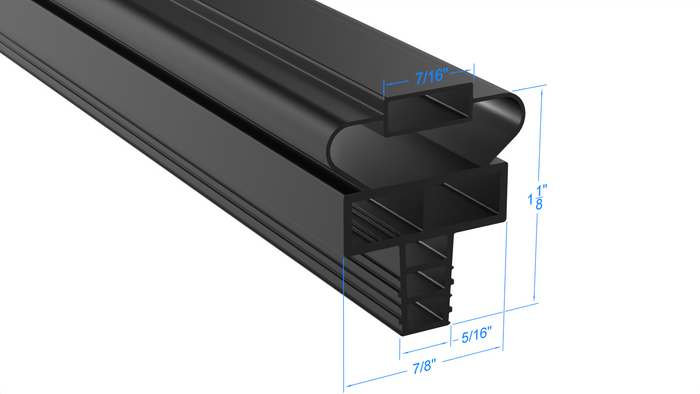 INGSK1005 by Strivide, Magnetic Gasket 15 7/8 x 22 13/16 Compatible with Randell INGSK1005