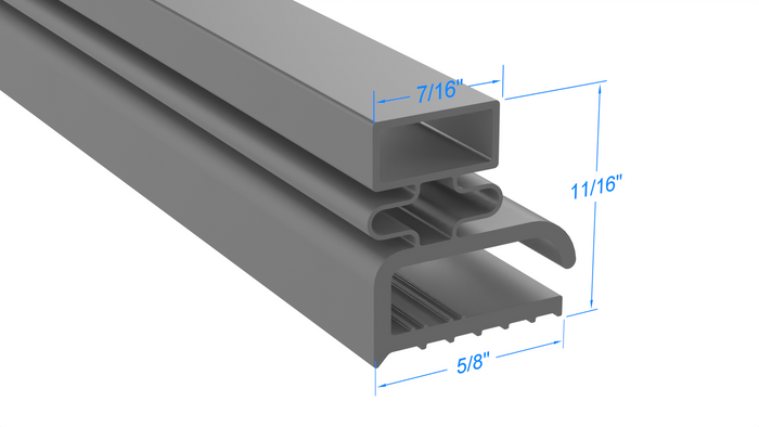 INGSK110 by Strivide, Magnetic Gasket 11 1/4 x 22 Compatible with Randell INGSK110