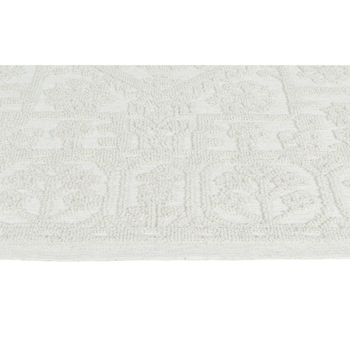 Textured grey and white Jay rug – wool – 160x230 cm – contemporary style – buy online in Australia