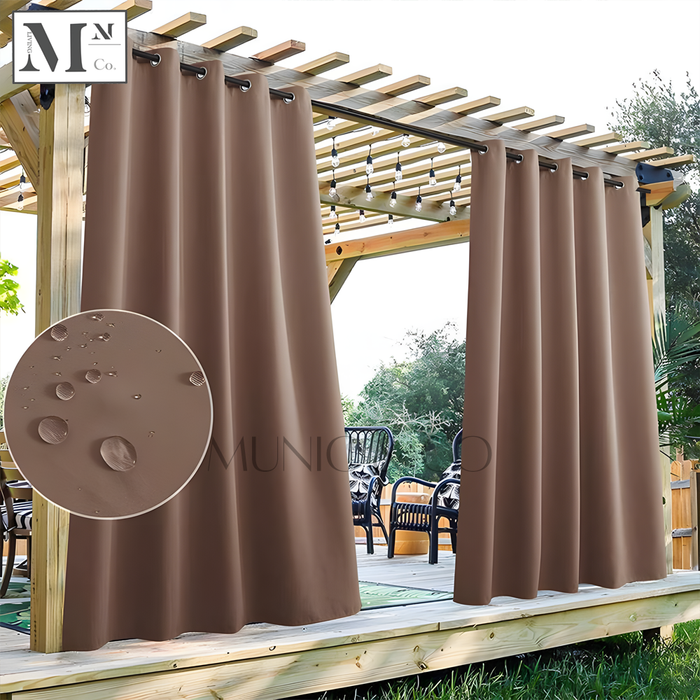 JEK Blackout Waterproof Curtains. Made-To-Measure Outdoor Curtains