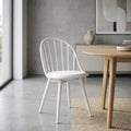 Jiri White Dining Chair