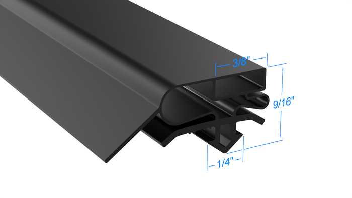 K2D3300200 by Strivide, Magnetic Gasket 27 1/4 x 57 3/4 Compatible with Turbo Air K2D3300200