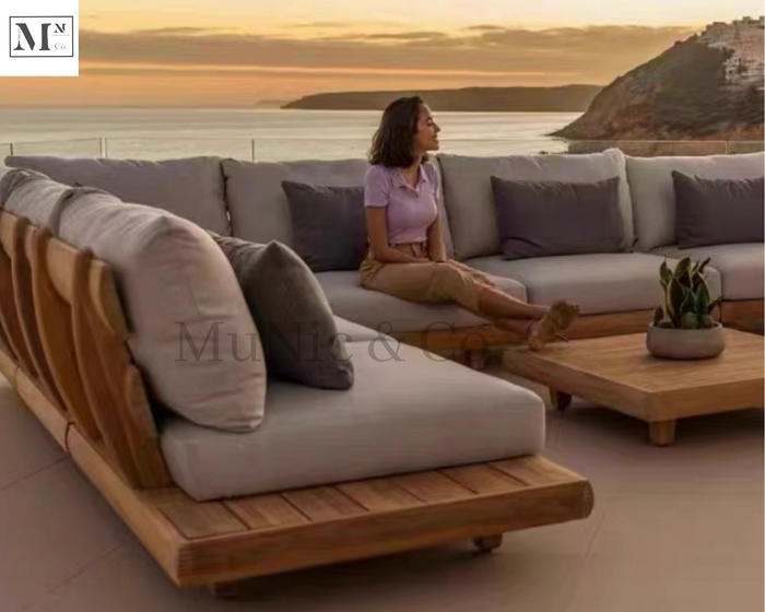 LILYDALE Indoor and Outdoor Wooden Sofa Customisable Sofa
