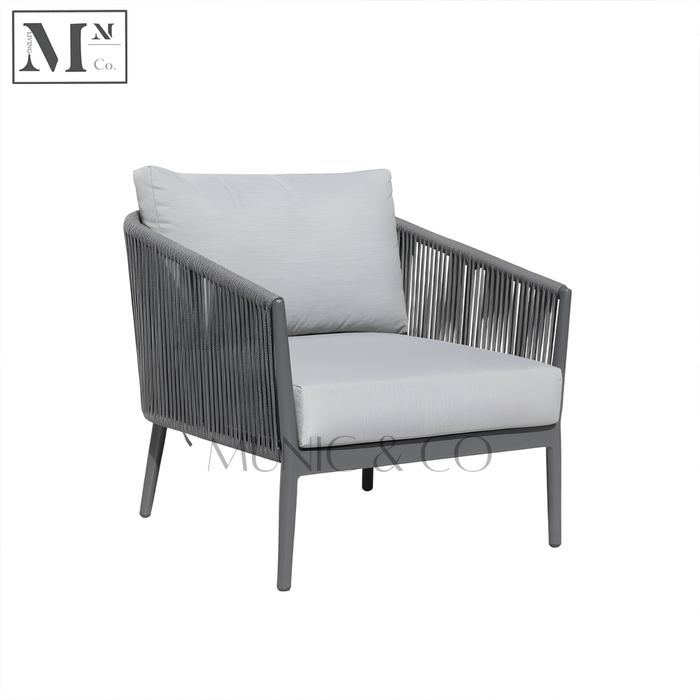 LOUIS Outdoor Seats in Rope Weave