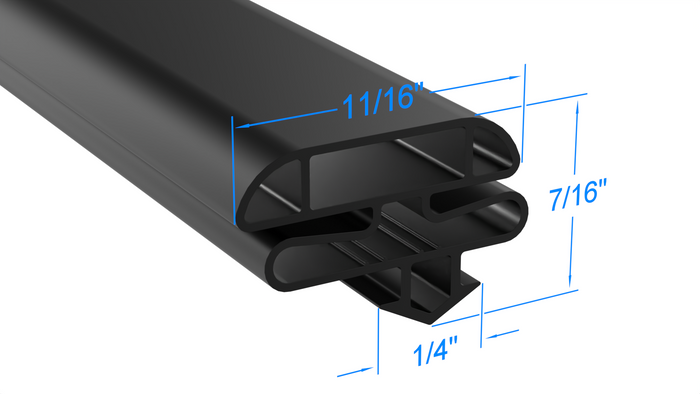M650AG Leer PART# 2030001, 203-0001 by Strivide 26 1/8 x 44 1/2 Compatible with Leer 2030001, 203-0001