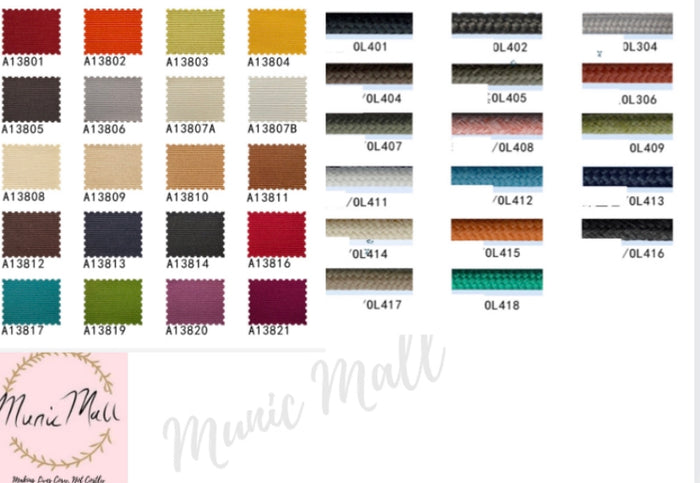 Color Customization Rope Weave and Covers