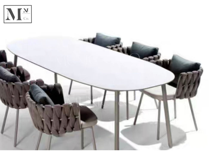 mexa chair. outdoor dining chair. indoor dining chair